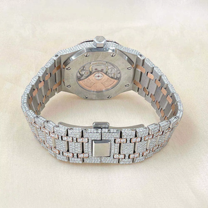 Hip Hop Jewelry Crafted With Moissanite Diamond Stylish Jewelry With VVS Clarity Fashion <b>Wrist</b> Wear <b>Watch</b> <b>for</b> Men - Product Image 5