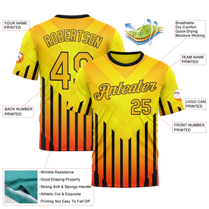T-shirt à manches courtes pour homme, col rond, sublimation numérique, tenue décontracté, t-shirt à la mode pour homme adulte avec service OEM - Product Image 3
