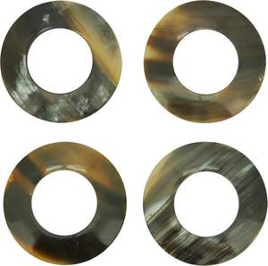 แหวนผ้าเช็ดปากแตรทำด้วยมือธรรมชาติของตกแต่งโต๊ะที่หรูหราสำหรับการรับประทานอาหารและกิจกรรมที่จัดไว้สำหรับงานเลี้ยง - Product Image 4