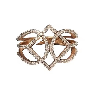 Anillo de boda de Plata de Ley 925 de lujo personalizado, chapado en oro de 18 quilates, estilo clásico, joyería de compromiso de alta calidad para mujer - Product Image 1