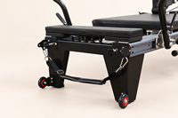 Peralatan Pilates Studio Komersial Reformer yang Dapat Disesuaikan, Tahan Lama, Berkualitas Tinggi, Portabel, Warna Hitam Putih, Berbahan Aluminium