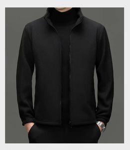 2025 nouveaux hommes 2-en-1 hiver doudoune XL cuir chauffant coupe-vent épais polaire chaud coton longue moto fermeture éclair matériel - Product Image 4