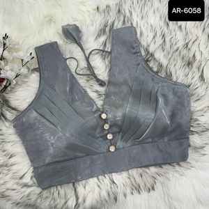 Blusa confeccionada con bordado de seda y diamantes de Milán de buena calidad de la mejor calidad del último diseñador para el desgaste del festival Lehenga - Product Image 4