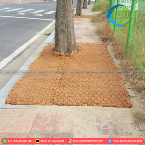 POPULAIRE CHAUD Tapis de coco rond Améliorez l'aménagement de votre jardin tout en soutenant efficacement la santé des plantes - Product Image 4