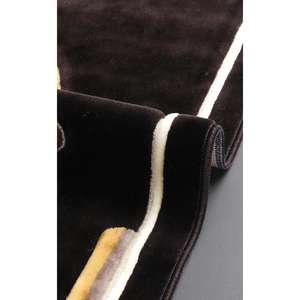 Tapis de prière Kervansaray Lux tissé en coton 70x110 avec franges droites, base en coton, acrylique doux 1287-70x110, tapis de prière confortable - Product Image 2