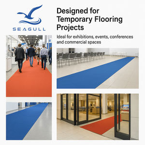 Ruban adhésif double face haute résistance <span class=keywords><strong>sans</strong></span> résidus pour la fixation de tapis d'exposition et la protection des sols - Product Image 4