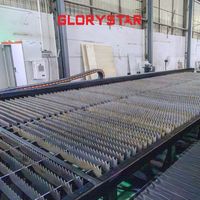 Nueva Máquina de Corte Láser de Fibra de Alta Resistencia Serie GS-HD con Enfriamiento por Agua para Chapa Metálica CNC 12kW-20kW de Alta Precisión