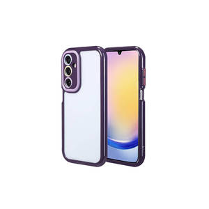 Coque de téléphone en silicone de luxe, série Deep Purple Vitamin, par Netzy, protection contre les chutes pour Samsung Galaxy A25 et A53 - Product Image 1
