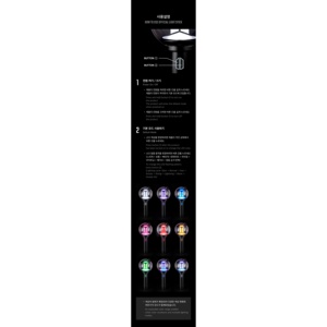 แท่งไฟวงบีทีเอส รุ่นที่ 4 แท่งไฟคอนเสิร์ตบีทีเอส สินค้าเคป๊อปเกาหลี แท่งไฟ - Product Image 5