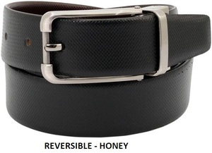 เข็มขัดหนังวัวสีน้ำตาลสวมใส่สบายตลอดเวลาพร้อมหัวเข็มขัดเหล็กเข็มขัดหนังควายแท้ - Product Image 3