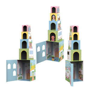 ของเล่นสวมบทบาทสำหรับเด็กมุสลิมมัสยิดไม้และชุดบ้านซ้อน - Product Image 4