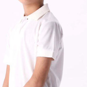 Haute qualité hommes et garçons à manches courtes Golf 100% coton respirant doux élastique ajustement pour entraînement décontracté et course Polo - Product Image 6