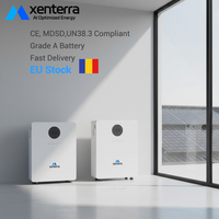Batterie de stockage solaire Xenterra pour l'énergie domestique, 51,2 V 314 Ah, 16 kW, LiFePO4, 48 V 300 Ah, stock européen