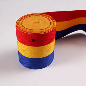 Ruban de Moire Maçonnique Regalia/Rubans de Moire de Médaille Cérémonielle À Vendre | Rubans de Médaille de Cérémonie Premium - Product Image 3
