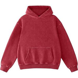 Sudadera con Capucha para Hombre de Diseño Nuevo, Hecha a Medida, de Alta Calidad, Moderna, Estilo Nuevo, Invierno, a la Moda, Lavado Ácido - Product Image 2