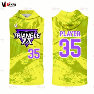 Uniforme de football personnalisé 7v7 respirant à séchage rapide antibactérien sans manches absorbant la sueur maillot de football d'équipe par sublimation - Product Image 3