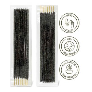 Bâtons d'encens Copal noir. Qualité supérieure. Sac x 7 unités. Bâtons d'encens artisanaux, durables et écologiques. Aromathérapie - Product Image 2