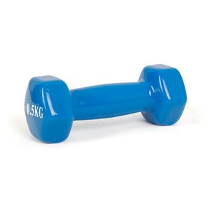 * OUTLET * manubrio da palestra rivestito in gomma in ghisa 0.5 kg-casa e giardino/sport e tempo libero - Product Image 2