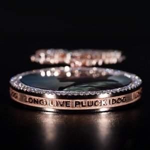 Tùy chỉnh vòng ảnh Mặt dây chuyền | 925 sterling Silver Iced out moissanite Bộ nhớ Vòng cổ | cá nhân hip hop đồ trang sức - Product Image 5