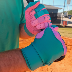 Gants de frappeur de baseball en cuir Cabretta haut de gamme personnalisés, adhérence professionnelle, couleur personnalisée, fermeture auto-agrippante, respirants, écologiques - Product Image 5