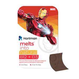 Tiras Orales de B12 y D3 para Niños, Suplementos Nutricionales para el Desarrollo Cerebral y Huesos Fuertes - Product Image 1