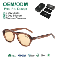 Lunettes de soleil polarisées carrées noires Mellume faites à la main pour femmes, style rétro en acétate, pour la conduite, pour hommes