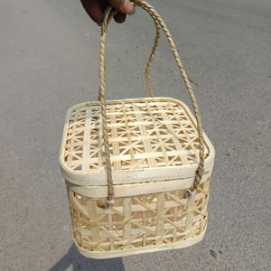 Cesta de Bambú OEM ODM, Ecológica |   Solución Multi-Diseño para Almacenamiento y Empaque de Regalos - Product Image 5