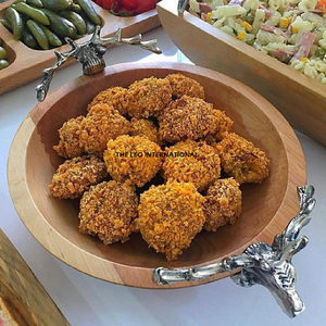 ชามเสิร์ฟทำจากสเตนเลสและทองเหลืองชามญี่ปุ่นสำหรับงานปาร์ตี้ด้ามจับสีทอง - Product Image 3