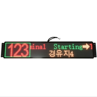 Bus Pasajero Información Led Display 4G Gps Bus Led Destination Sign Board