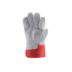 Gants de travail en peau de vache de qualité supérieure Gants de travail résistants Gants de travail de construction lourde Prix bas - Product Image 6