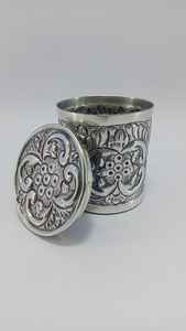 Nouveau moderne en laiton argent antique Meta ustensiles de cuisine boîte à fruits secs et stockage pour l'exportation de l'Inde décoration de mariage et cadeaux - Product Image 2