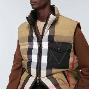 2024 nouveaux hommes vers le bas gilet vestes hommes léger compressible bouffant sans manches gilet manteaux - Product Image 5