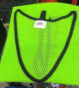 Unisex personalizado transpirable verano ligero sin mangas Chaleco de entrenamiento de fútbol OEM servicio disponible fútbol malla Baberos de fútbol - Product Image 5