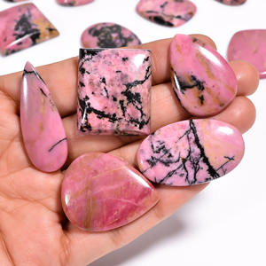 100% cabujón de cuarzo de Rodonita Natural increíble AAA + piedras preciosas al por mayor curación de energía caída suelta tamaños personalizables - Product Image 4