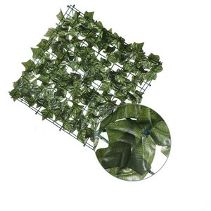 * Sbocco * finta rete di recinzione artificiale 1m x 3m con foglie di patate dolci-casa e giardino/giardino e paesaggio - Product Image 3