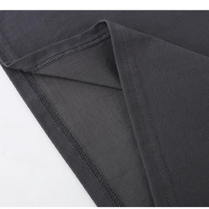 T-shirt décontracté à manches courtes respirant pour hommes et femmes, coupe régulière, impression de logo personnalisé, 100 % coton, vente en gros 2025 - Product Image 5