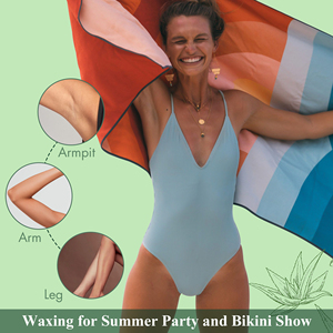 Lifestance Haricots de cire dure 2.5lb pour corps visage jambes Bikini zone épilation perles de cire compatibles avec plus chaud - Product Image 5