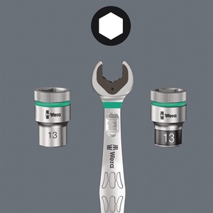 Wera 8790 HMA HF 1/4 Inch 6-Point <b>Socket</b> Wrench Insert <b>15mm</b> L.23mm - Product Image 4