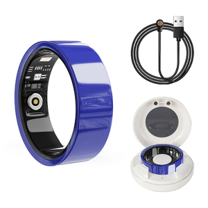 Anillo Inteligente Aosenwell V4, Rastreador de Salud de Acero Inoxidable con NFC, Frecuencia Cardíaca y Oxígeno en Sangre, Resistente al Agua 5ATM, Estuche de Carga - Product Image 2