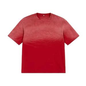 T-shirt Oversize Délavé à l'Acide 100% Coton Vintage, Col Rond, Manches Courtes, Streetwear Uni pour Homme - Product Image 4