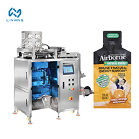 Machine d'emballage automatique de sachets en forme de bouteille 50 ml pour boissons au collagène, boissons instantanées, shots énergétiques