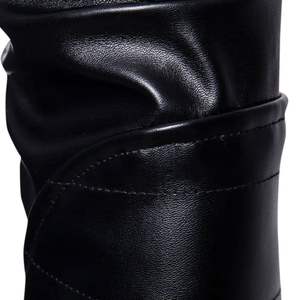 เสื้อแจ็คเก็ตหนังผู้ชายสั่งทำคุณภาพดีราคาสุดคุ้ม แฟชั่นฤดูหนาว ลายตัวอักษรเคลือบผิว ทอผ้า คอตั้ง ปักลาย ผลิตในปากีสถาน - Product Image 6