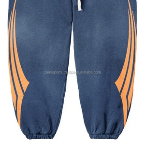 OEM personalizado hombres ligeros Casual Cargo Jogger pantalones al por mayor de gran tamaño Track Sports Wear con cordón pantalones de los hombres lavados - Product Image 3