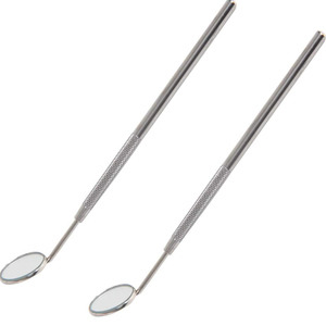 Miroir de maquillage personnalisé en acier inoxydable avec poignée, prix d'usine, miroirs pour extensions de cils, outils de beauté - Product Image 4