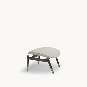 Modern Lounge Accent Chair with Ottoman Upholstered Leisure <b>Armchair</b> <b>Wooden</b> Frame Indoor Garden Patio Seating - Product Image 4