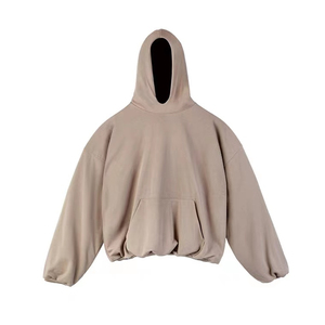 Sudadera con Capucha Personalizada de Doble Capa para Hombre, Estilo Deportivo, Holgada, sin Cordones, de Alta Calidad, para Impresión, 2026 - Product Image 3