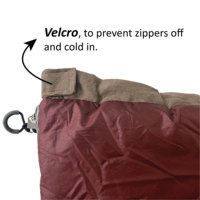 Saco de Dormir Rectangular Personalizable para Acampar en Invierno en la Montaña, Unisex, para Adultos, 100% Poliéster, Ultraligero, Impermeable, para 3 Estaciones