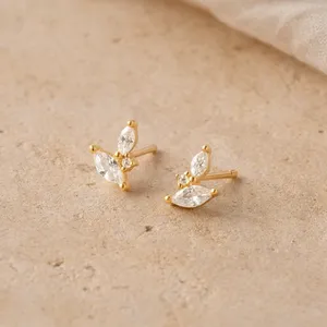 Pendientes de Cristal con Corte Marquesa - Product Image 3