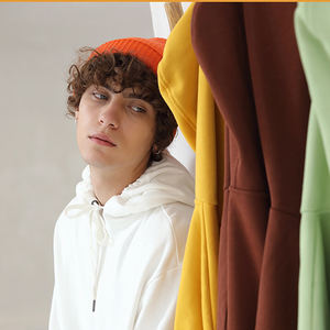 Sudadera con capucha de gran tamaño informal para hombre de primera calidad 100% algodón completamente personalizable para un uso diario elegante Servicio OEM disponible directo - Product Image 5