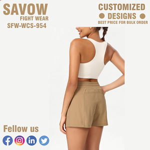 OEM Custom Logo Cotton Fleece Gym Sport Loose Running Jogger Sweat Blank French Terry <b>Shorts</b> for <b>Women</b> - Product Image 2